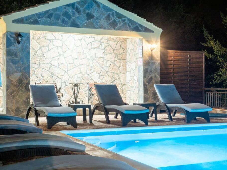 Poli House Family Villa W/ Pool Corfu  Buitenkant foto