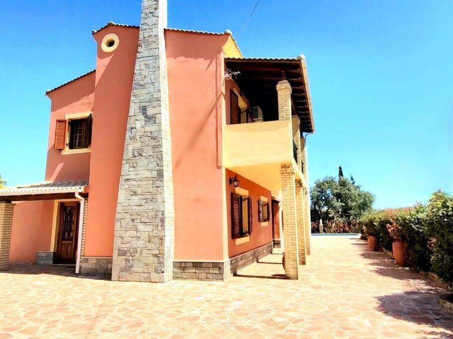 Poli House Family Villa W/ Pool Corfu  Buitenkant foto