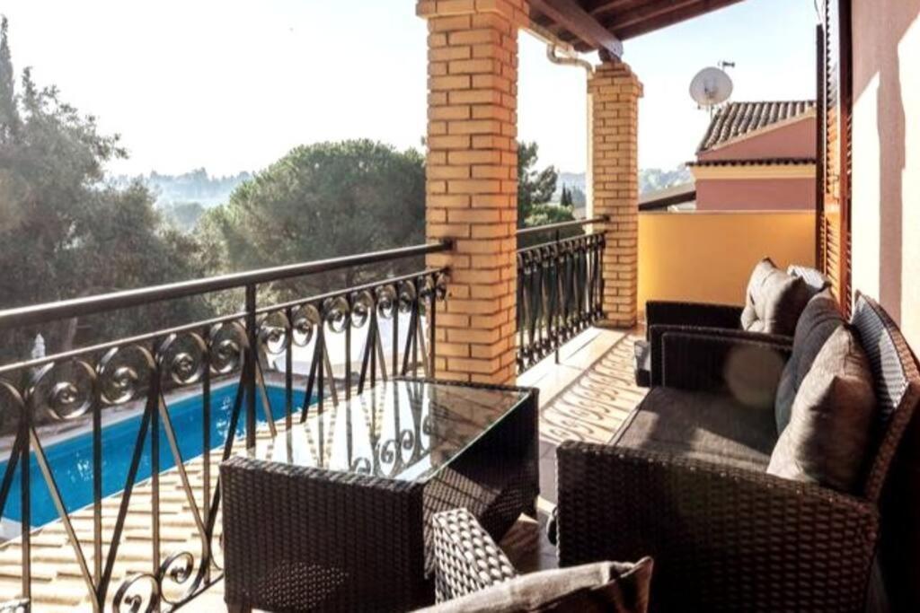 Poli House Family Villa W/ Pool Corfu  Buitenkant foto