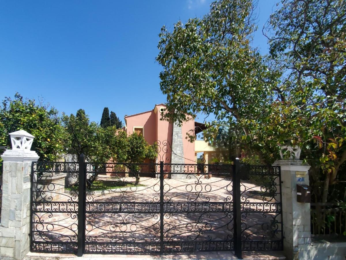 Poli House Family Villa W/ Pool Corfu  Buitenkant foto